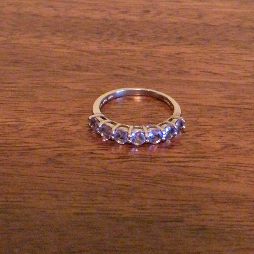 Sterling Silver Tanzanite Ring